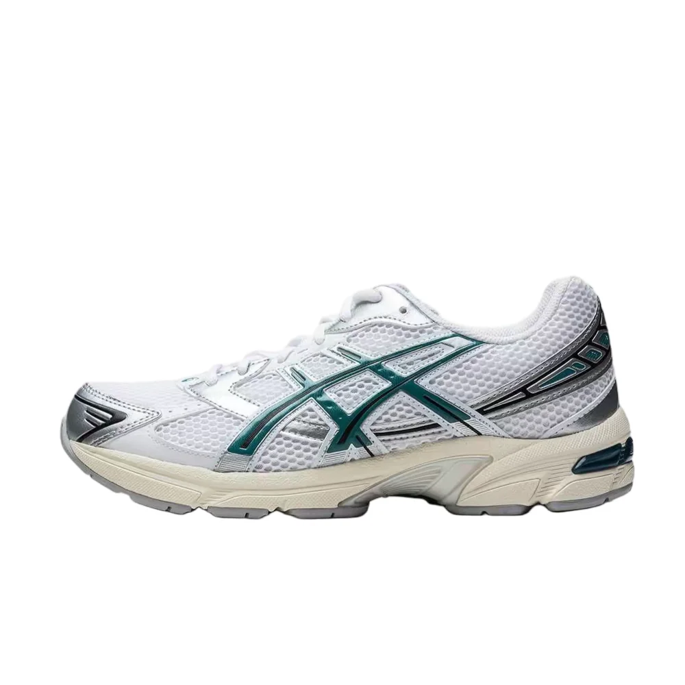 ASICS Gel-1130 Unisex Low-Top Casual Running Shoes – Comfortable, Durable, Very Lightweight Cushioning, White/Green 1203A609-100
ASICS Gel-1130 Unisex Low-Top Casual Running Shoes – Comfortable, Durable, Very Lightweight Cushioning, White/Green 1203A609-100