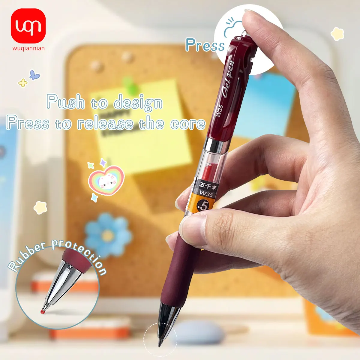 WQN 4/8/12 шт. карбоновые выдвижные двухцветные шариковые ручки, высококачественные чернила, плавное письмо, повседневные подписи для офиса и школы
WQN 4/8/12 шт. карбоновые выдвижные двухцветные шариковые ручки, высококачественные чернила, плавное письмо, повседневные подписи для офиса и школы