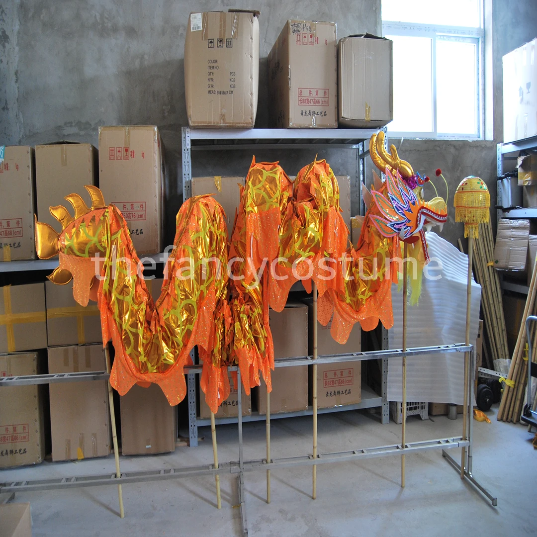 10m DRAGON DANCE Props Adult size Gold-Plated Chinese Spring Day Dragon Year ORIGINAL Folk Festival Party Costume
10m DRAGON DANCE Props Adult size Gold-Plated Chinese Spring Day Dragon Year ORIGINAL Folk Festival Party Costume