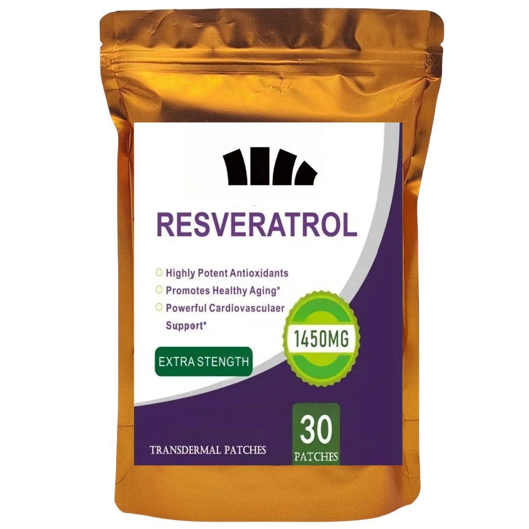 Resveratrol Transdermal Patches Antioxidant Helps Support Anti-aging And Immune System 30 Patches
Resveratrol Transdermal Patches Antioxidant Helps Support Anti-aging And Immune System 30 Patches