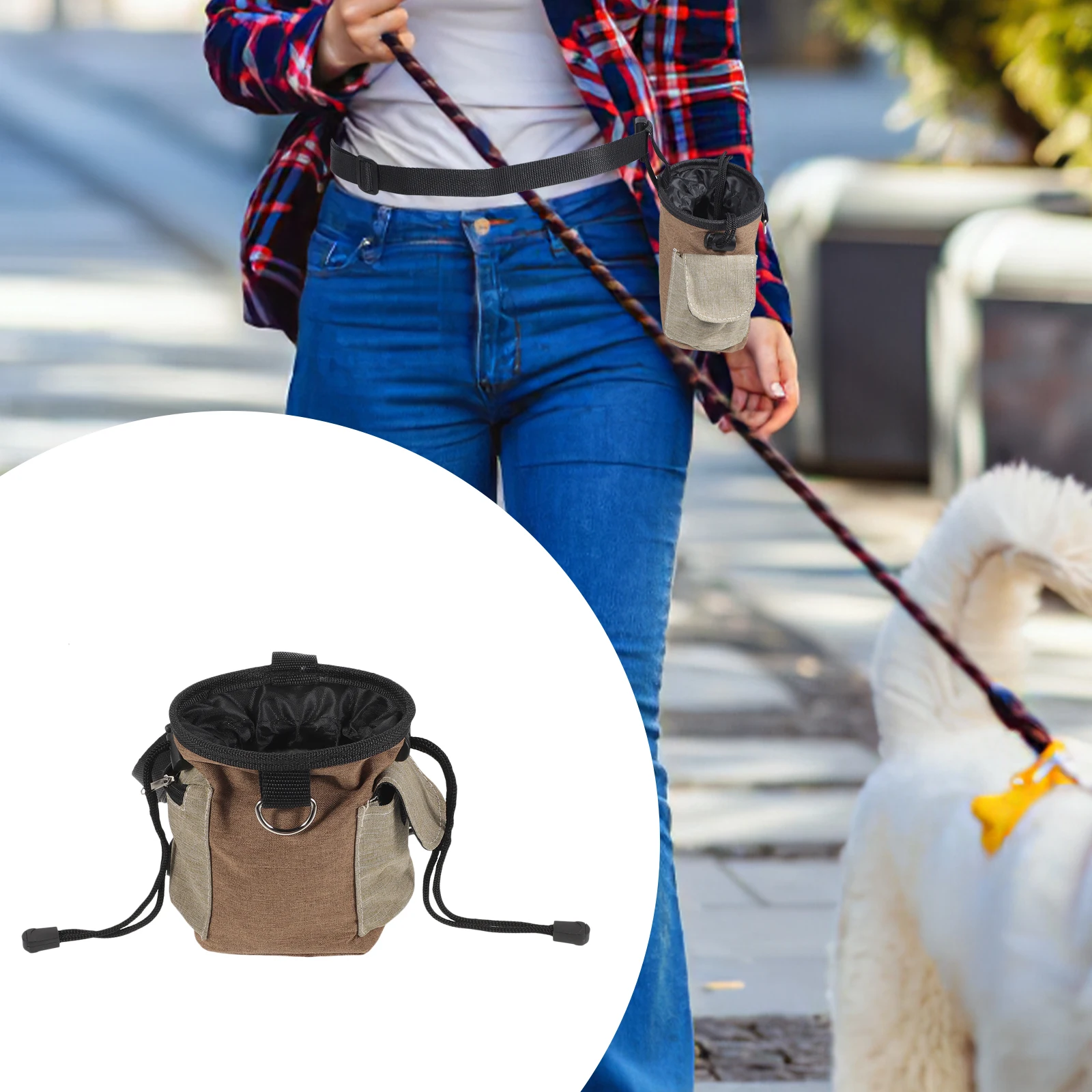 Pet Training Bag Treat Pouch for Leash Dog Walking Accessories Treats Small Portable Snack Outdoor Food Pouches Bags
Pet Training Bag Treat Pouch for Leash Dog Walking Accessories Treats Small Portable Snack Outdoor Food Pouches Bags