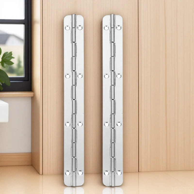 2pcs Long Wood Box Hinges 200x17mm Nickel 180 Degree Foldable Heavy Duty Piano Hinges for Wooden Cases Cabinets Hardware
2pcs Long Wood Box Hinges 200x17mm Nickel 180 Degree Foldable Heavy Duty Piano Hinges for Wooden Cases Cabinets Hardware