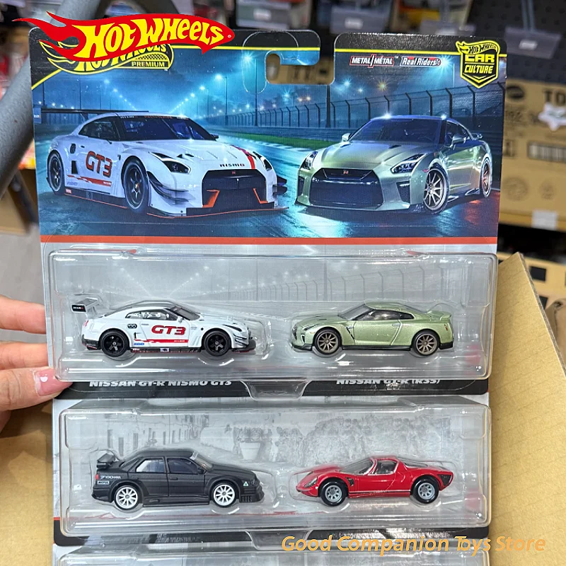 Original Hot Wheels Premium Car Culture 2-Pack Nissan Gt-R Nismo Gt3 R35 1/64 Scale Diecast Car Hbl96 Model Collection Gifts
Original Hot Wheels Premium Car Culture 2-Pack Nissan Gt-R Nismo Gt3 R35 1/64 Scale Diecast Car Hbl96 Model Collection Gifts