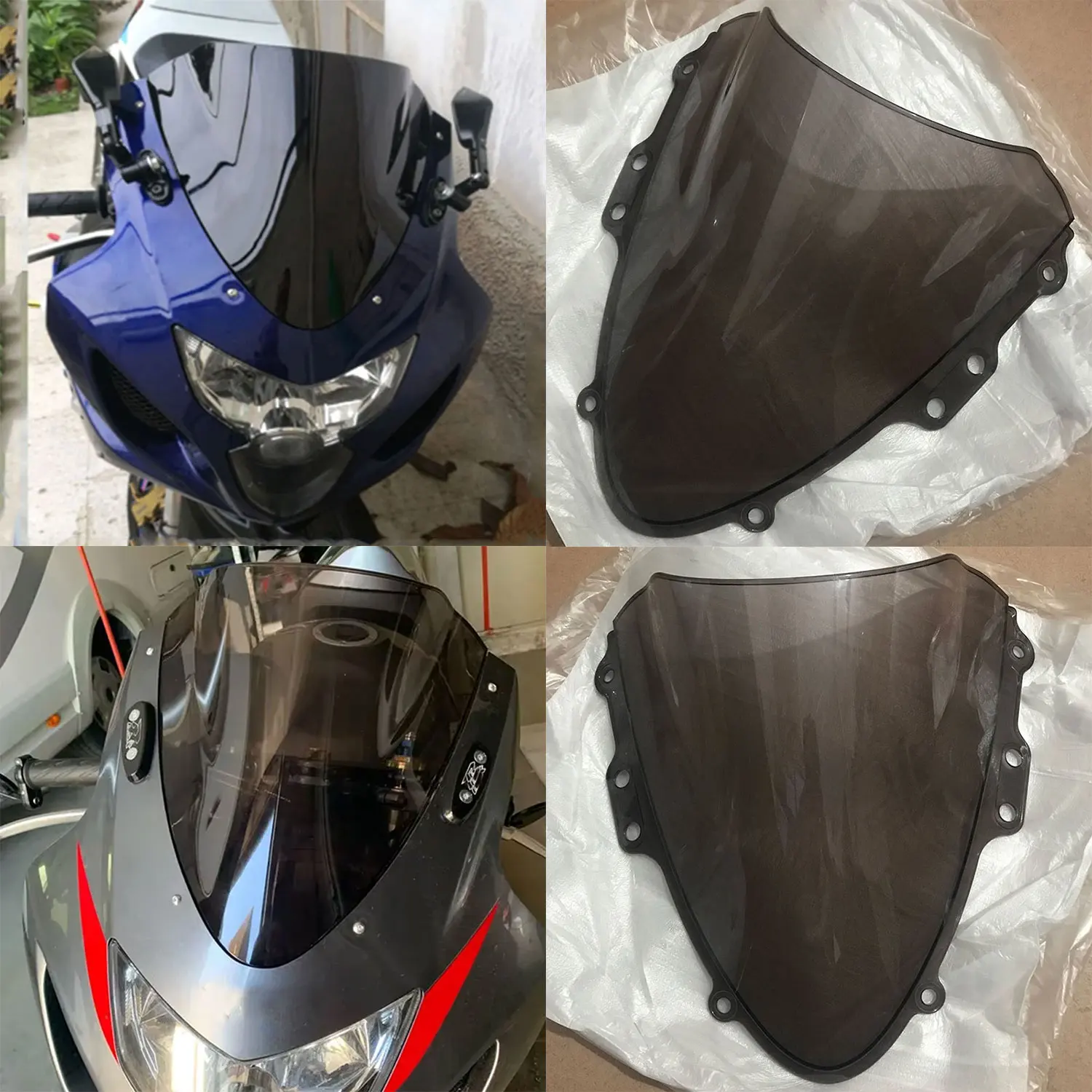 Fit For Suzuki GSXR600 GSX-R600 GSXR750 GSX-R750 GSXR750 GSXR 600 GSXR 750 K4 K5 2004 2005 Windscreen Screen Windshield Wind
Fit For Suzuki GSXR600 GSX-R600 GSXR750 GSX-R750 GSXR750 GSXR 600 GSXR 750 K4 K5 2004 2005 Windscreen Screen Windshield Wind
