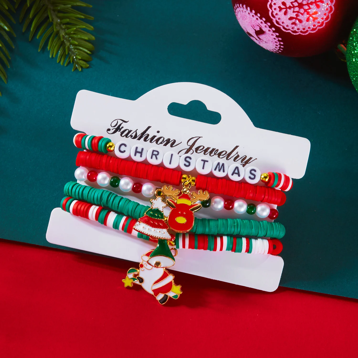 Fashion Christmas Snowflake Santa Deer Love Crystal Bracelet Set of 5 for Women Cute Christmas Tree Zircon Holiday Jewelry Gift
Fashion Christmas Snowflake Santa Deer Love Crystal Bracelet Set of 5 for Women Cute Christmas Tree Zircon Holiday Jewelry Gift
