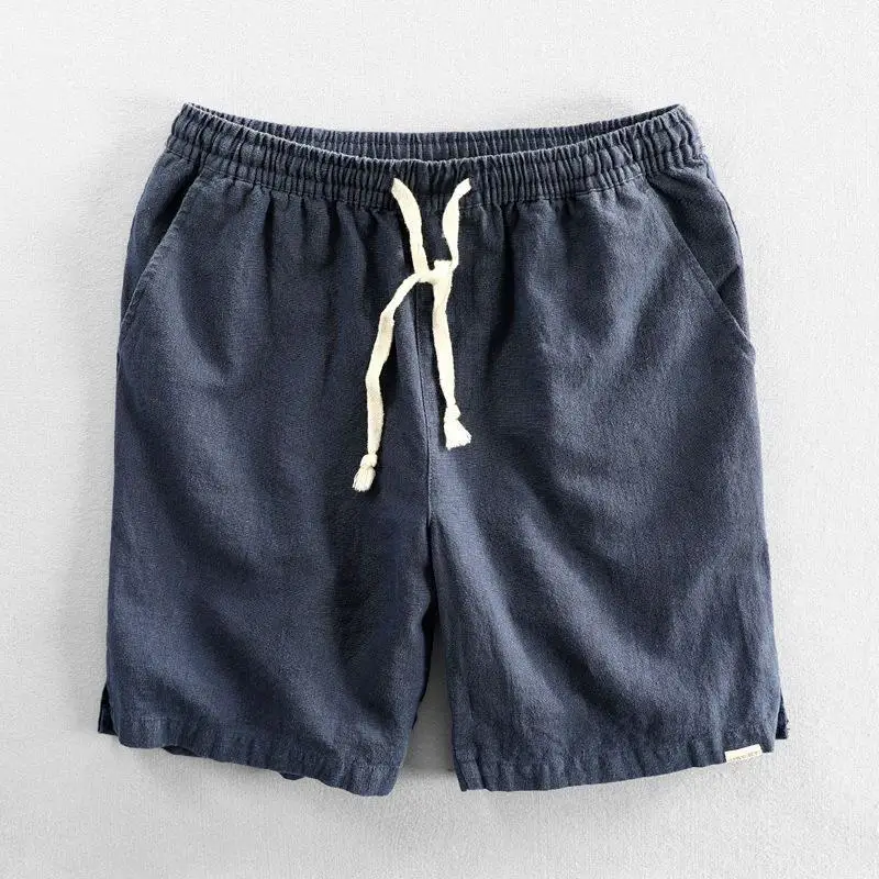 Loose Fit Linen Sports Shorts Men's Summer 2026 Fashion Casual Elastic Waist Five-Quarter Length Youth Active Straight Leg
Loose Fit Linen Sports Shorts Men's Summer 2026 Fashion Casual Elastic Waist Five-Quarter Length Youth Active Straight Leg