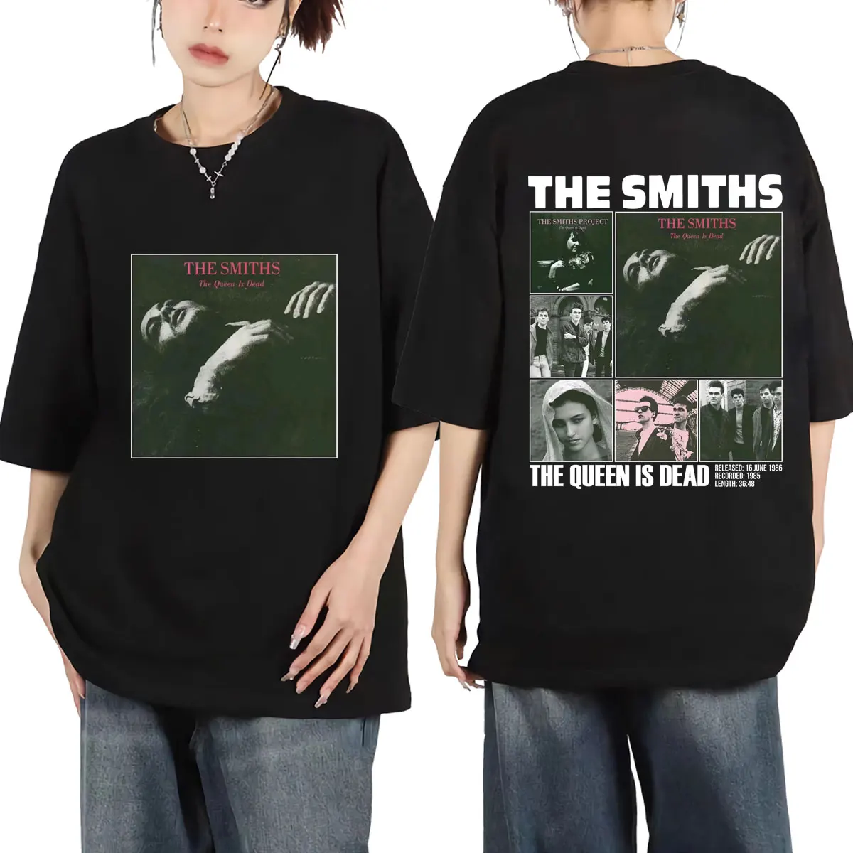 The Smiths Bands The Queen Ls Dead Graphic T Shirts Unisex Hip Hop Vintage Oversized T-shirt High Street Fashion Trend T-shirts
The Smiths Bands The Queen Ls Dead Graphic T Shirts Unisex Hip Hop Vintage Oversized T-shirt High Street Fashion Trend T-shirts