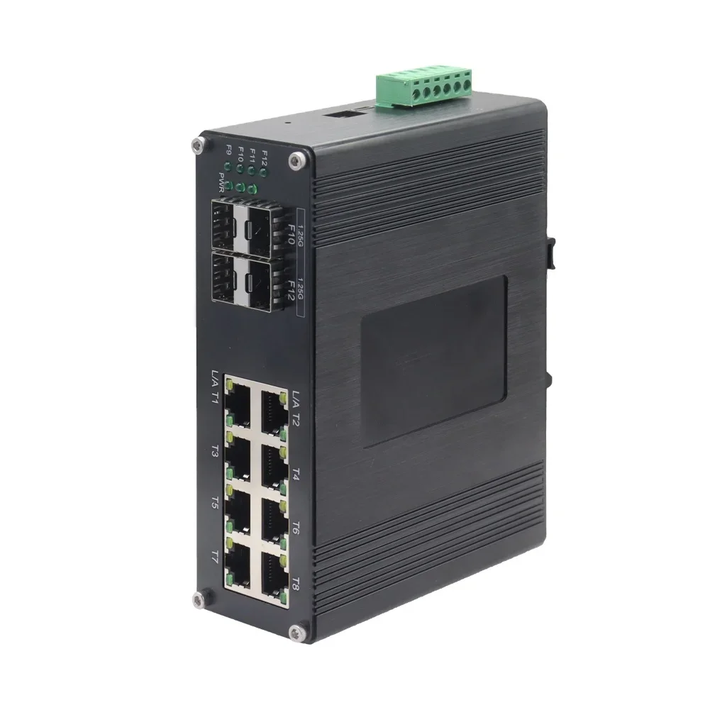Управляемые 8-портовые 10/100/1000T+4-портовые сетевые коммутаторы Gigabit Ethernet 1000X SFP для мониторинга видеонаблюдения
Управляемые 8-портовые 10/100/1000T+4-портовые сетевые коммутаторы Gigabit Ethernet 1000X SFP для мониторинга видеонаблюдения