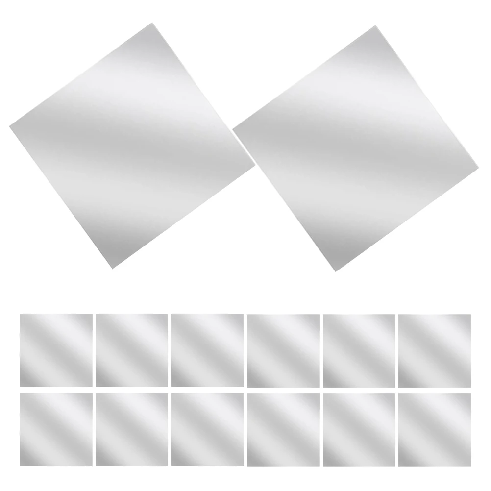 20pcs Acrylic Mini Mirror Tiles Self Adhesive Square Mirrors for Crafts DIY Home Decor Wall Art High Definition Clarity Small
20pcs Acrylic Mini Mirror Tiles Self Adhesive Square Mirrors for Crafts DIY Home Decor Wall Art High Definition Clarity Small