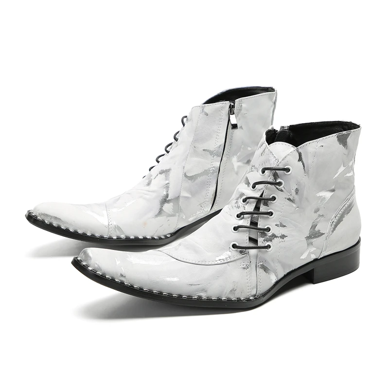 Batzuzhi New Handmade Men's Boots Lace-up Western Cowboy Men's Ankle Boots Personlaity Boots Male, Big Sizes 37-47
Batzuzhi New Handmade Men's Boots Lace-up Western Cowboy Men's Ankle Boots Personlaity Boots Male, Big Sizes 37-47