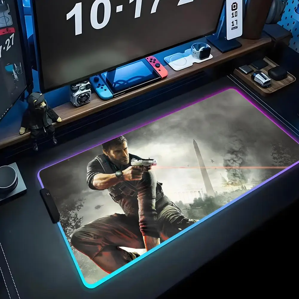Коврик для мыши splinter cell blacklist RGB Gaming Mousepad Большой светодиодный коврик для ПК Настольный коврик Светящийся коврик для мыши Большие коврики для клавиатуры Настольный коврик W
Коврик для мыши splinter cell blacklist RGB Gaming Mousepad Большой светодиодный коврик для ПК Настольный коврик Светящийся коврик для мыши Большие коврики для клавиатуры Настольный коврик W
