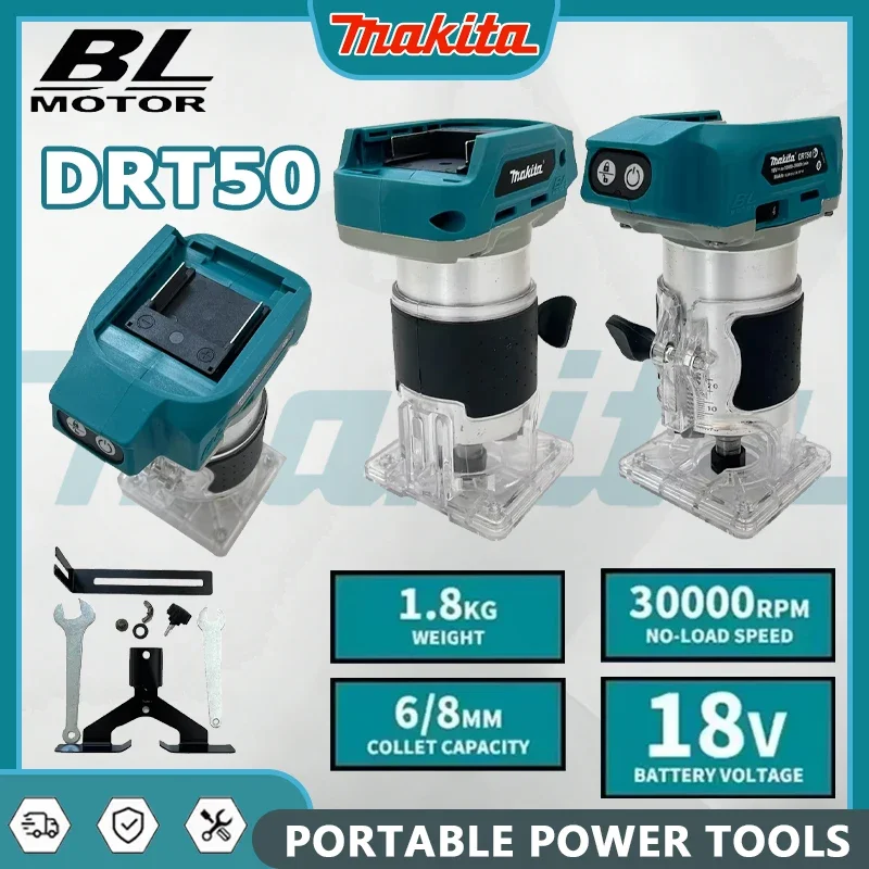 Makita DRT50 Cordless Trimmer Rechargeable Trimming Machine Brushless Slotting Tool Milling Woodwork Engraving Machine
Makita DRT50 Cordless Trimmer Rechargeable Trimming Machine Brushless Slotting Tool Milling Woodwork Engraving Machine