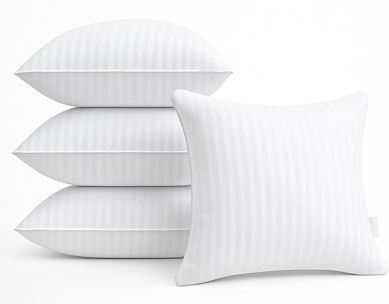 20x20 Throw Pillow Inserts Pack of 4, Firm Fluffy Decorative Square Couch Bed Sofa Pillows with Soft Cotton Cover
20x20 Throw Pillow Inserts Pack of 4, Firm Fluffy Decorative Square Couch Bed Sofa Pillows with Soft Cotton Cover