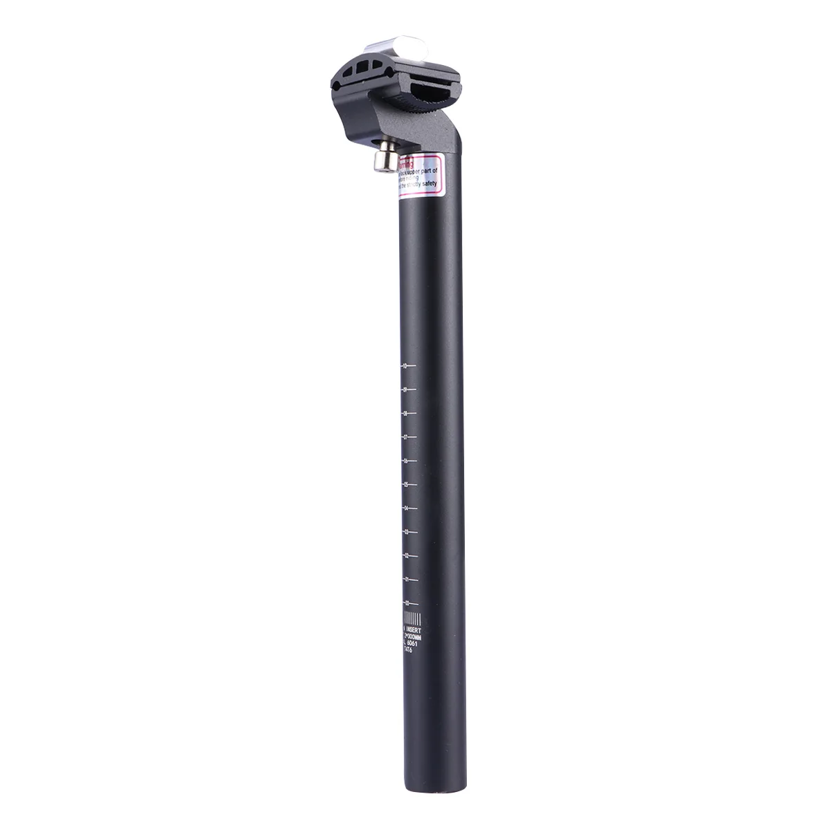 27.2mm Aluminum Alloy Seatpost for Mountain Bike Thickened Wall Anti-Corrosion Adjustable Head Suitable Road Bikes Black
27.2mm Aluminum Alloy Seatpost for Mountain Bike Thickened Wall Anti-Corrosion Adjustable Head Suitable Road Bikes Black