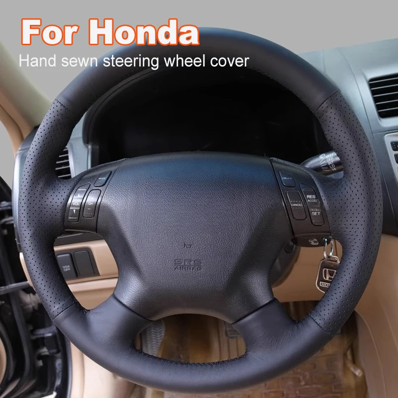 Сшитый вручную нескользящий замшевый кожаный чехол на руль для Honda 7th Accord Elysion Odyssey Crosstour, аксессуары для салона автомобиля
Сшитый вручную нескользящий замшевый кожаный чехол на руль для Honda 7th Accord Elysion Odyssey Crosstour, аксессуары для салона автомобиля
