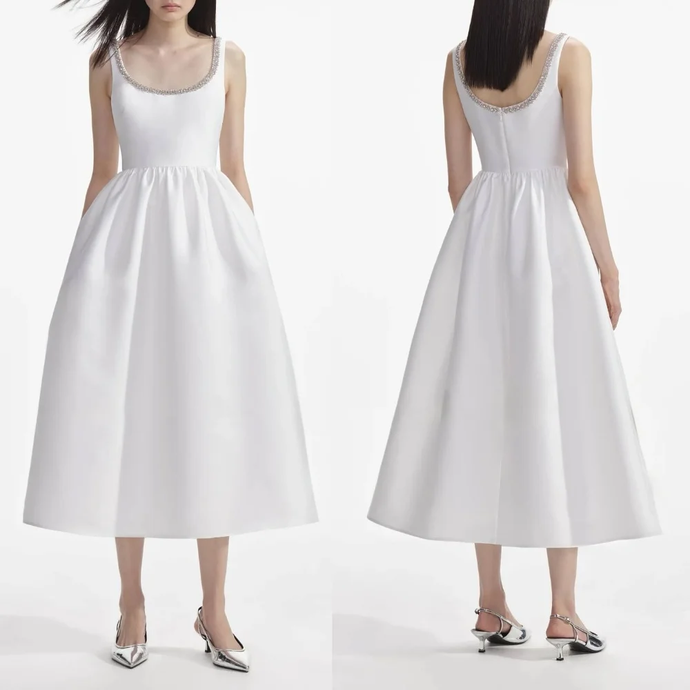 Customized Modern Style Sexy Rhinestone Pleat A-line Scoop Neck Midi Dresses Bespoke Occasion Dresses Sizes Available Fashion
Customized Modern Style Sexy Rhinestone Pleat A-line Scoop Neck Midi Dresses Bespoke Occasion Dresses Sizes Available Fashion