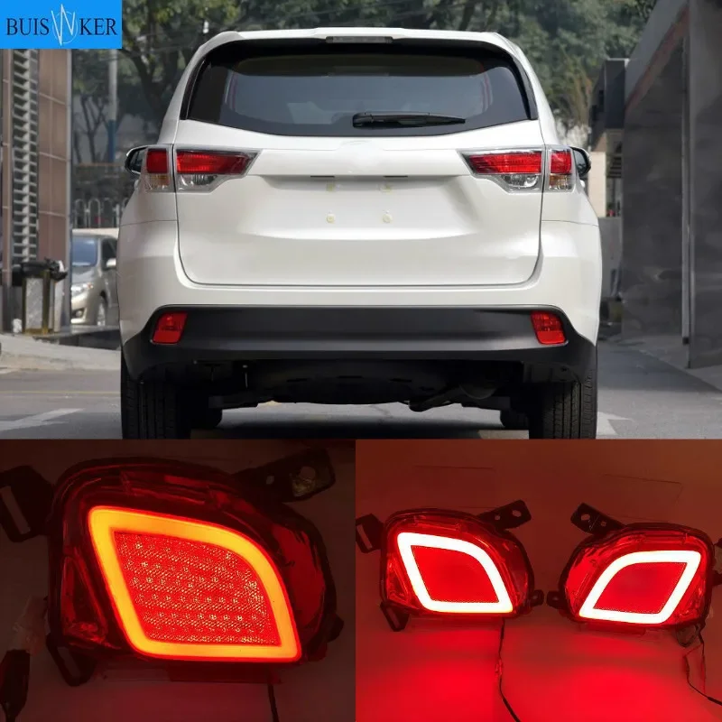 Set Multi-functions Led Reflector Light For Toyota Highlander 2015-2018 Rear Bumper Light Fog Lamp Turn Signal Light
Set Multi-functions Led Reflector Light For Toyota Highlander 2015-2018 Rear Bumper Light Fog Lamp Turn Signal Light