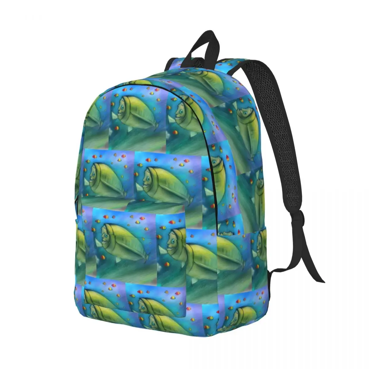 Happy Fish Backpack Daypack Large Capacity Boys Girls BookBag School Bag Shoulder Bags for Men Women
Happy Fish Backpack Daypack Large Capacity Boys Girls BookBag School Bag Shoulder Bags for Men Women
