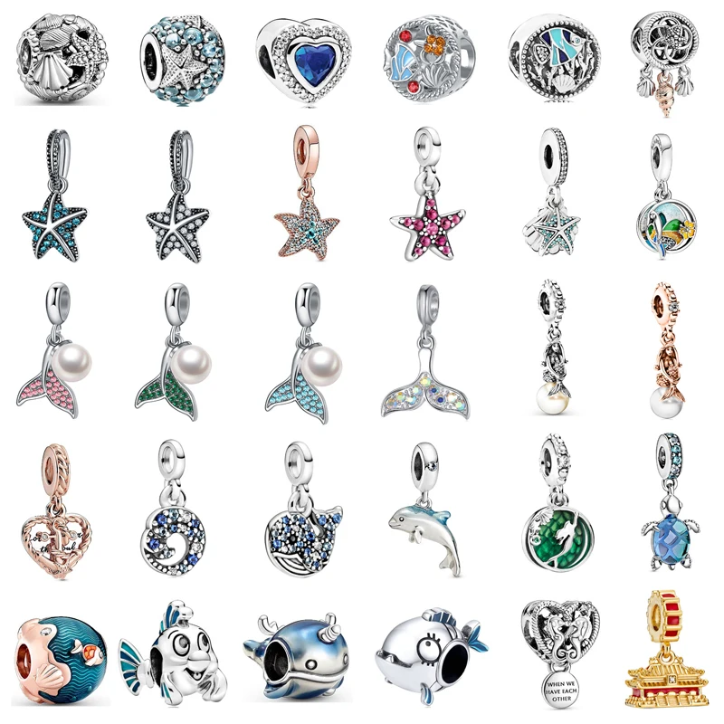 New fashion charm original ocean heart dolphin beads suitable for the original Pandora ladies bracelet jewelry accessories gifts
New fashion charm original ocean heart dolphin beads suitable for the original Pandora ladies bracelet jewelry accessories gifts