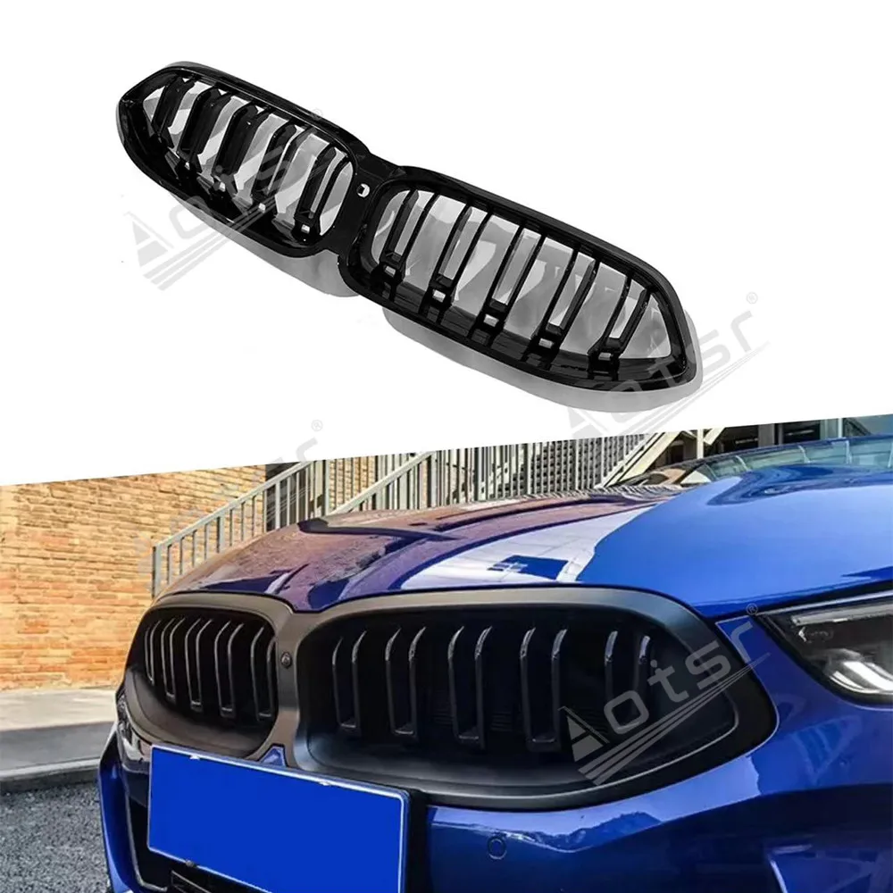 Dry Carbon Fiber Car Kidney Hood Radiator Grille For BMW 8 Series G14 G15 G16 2023-2024 Gloss Black Replacement Front Bumper
Dry Carbon Fiber Car Kidney Hood Radiator Grille For BMW 8 Series G14 G15 G16 2023-2024 Gloss Black Replacement Front Bumper