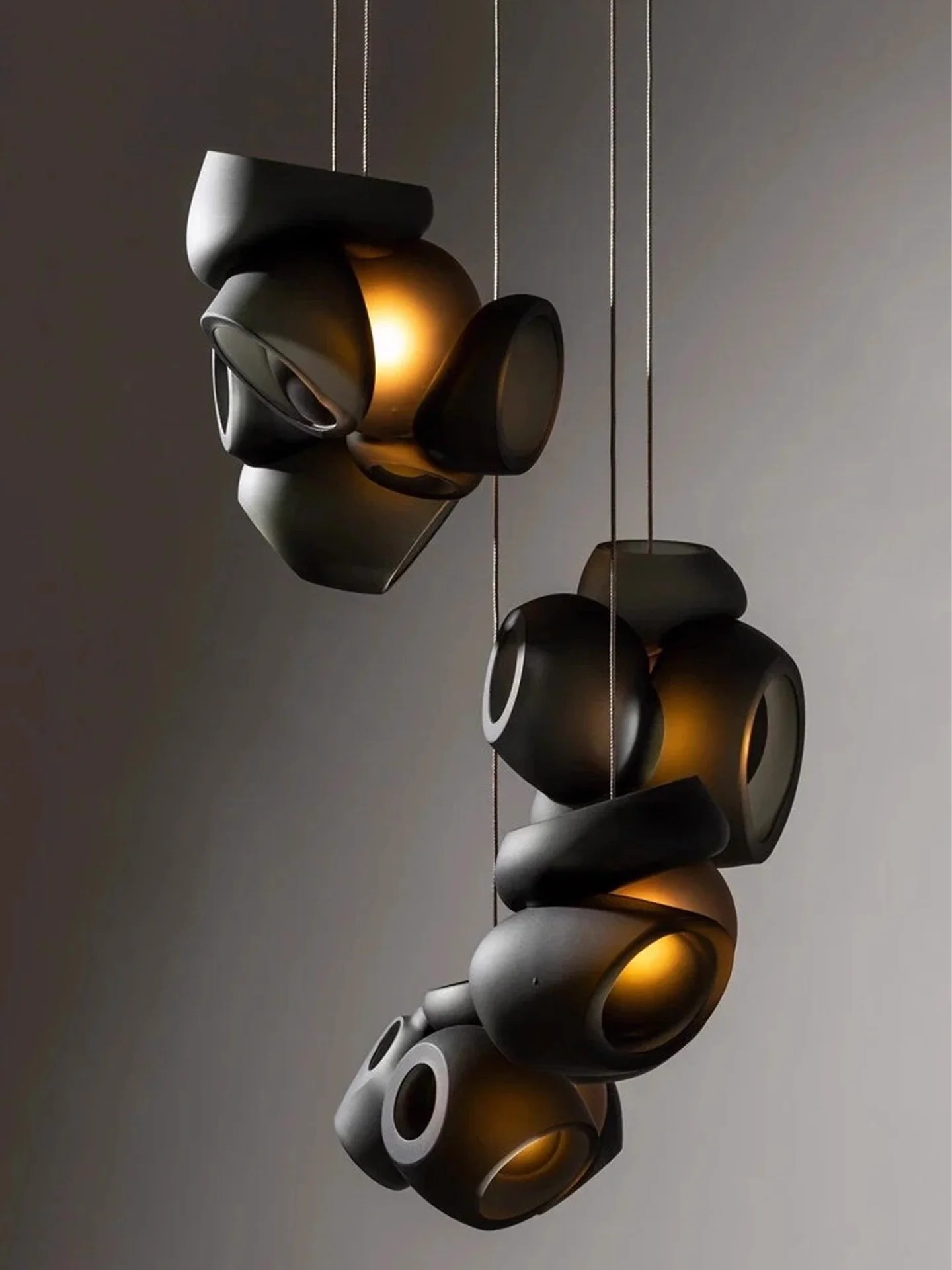 Modern Geometric Glass G9 LED Suspension Pendant Light Chandelier in Pink Black White for Living Room Aesthetic Decoration
Modern Geometric Glass G9 LED Suspension Pendant Light Chandelier in Pink Black White for Living Room Aesthetic Decoration