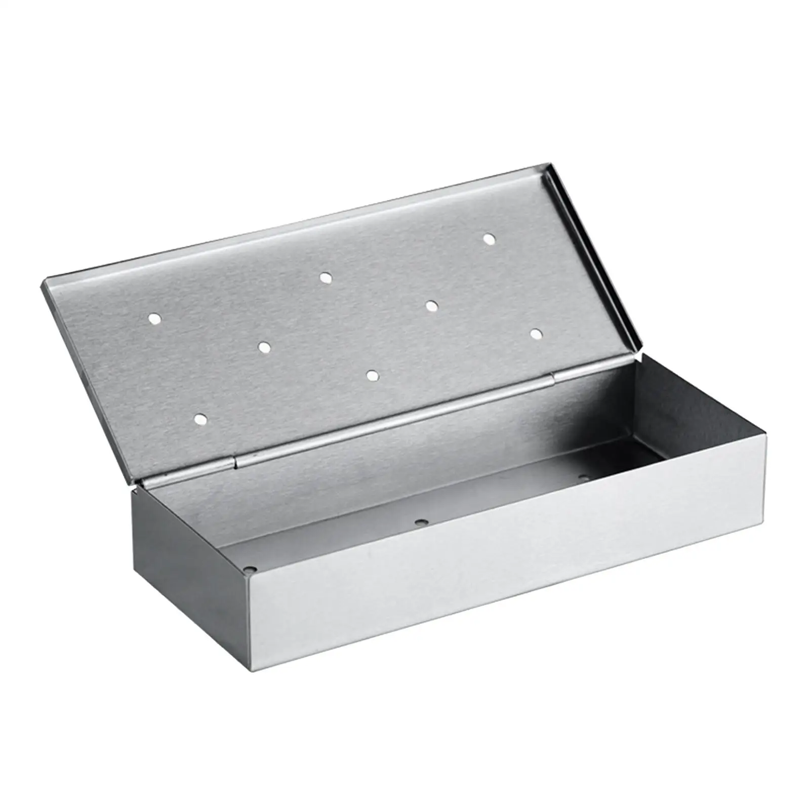 BBQ Smoker Box, for Chips Smokers, Gas BBQ Smoker Box, Meat Smoker
BBQ Smoker Box, for Chips Smokers, Gas BBQ Smoker Box, Meat Smoker