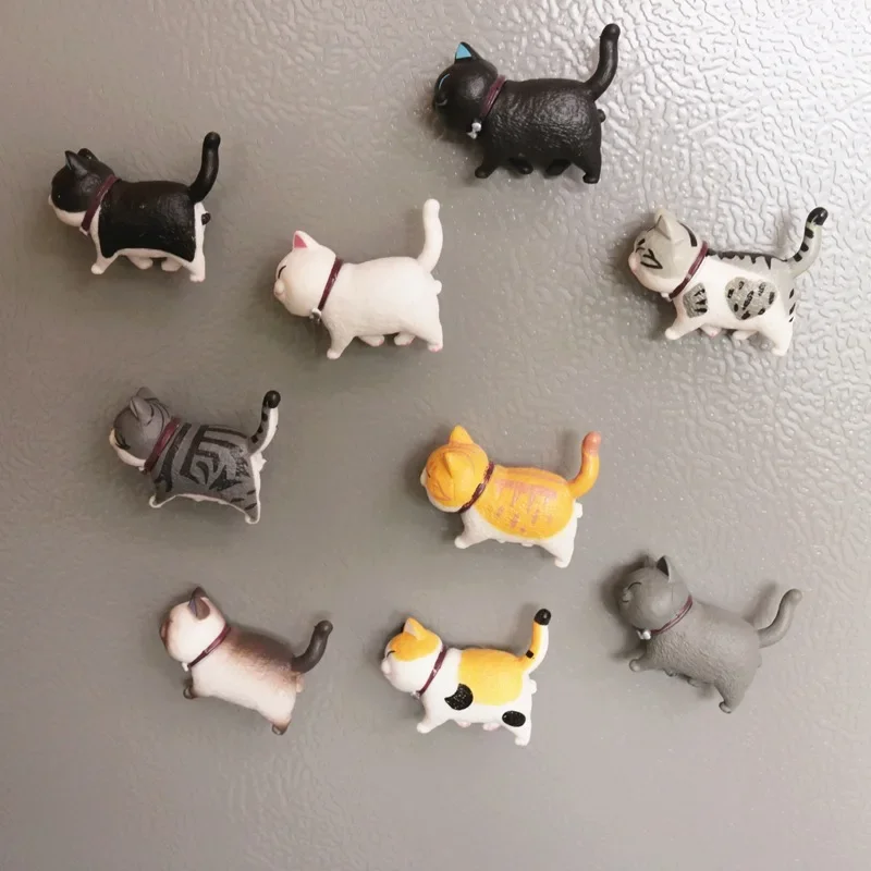 3D Cartoon Cat Fridge Stick Magnet, Creative Bow Tie, Cute Magnetic Stick, Message Stick, Home Decoration, 9 Pcs Set
3D Cartoon Cat Fridge Stick Magnet, Creative Bow Tie, Cute Magnetic Stick, Message Stick, Home Decoration, 9 Pcs Set