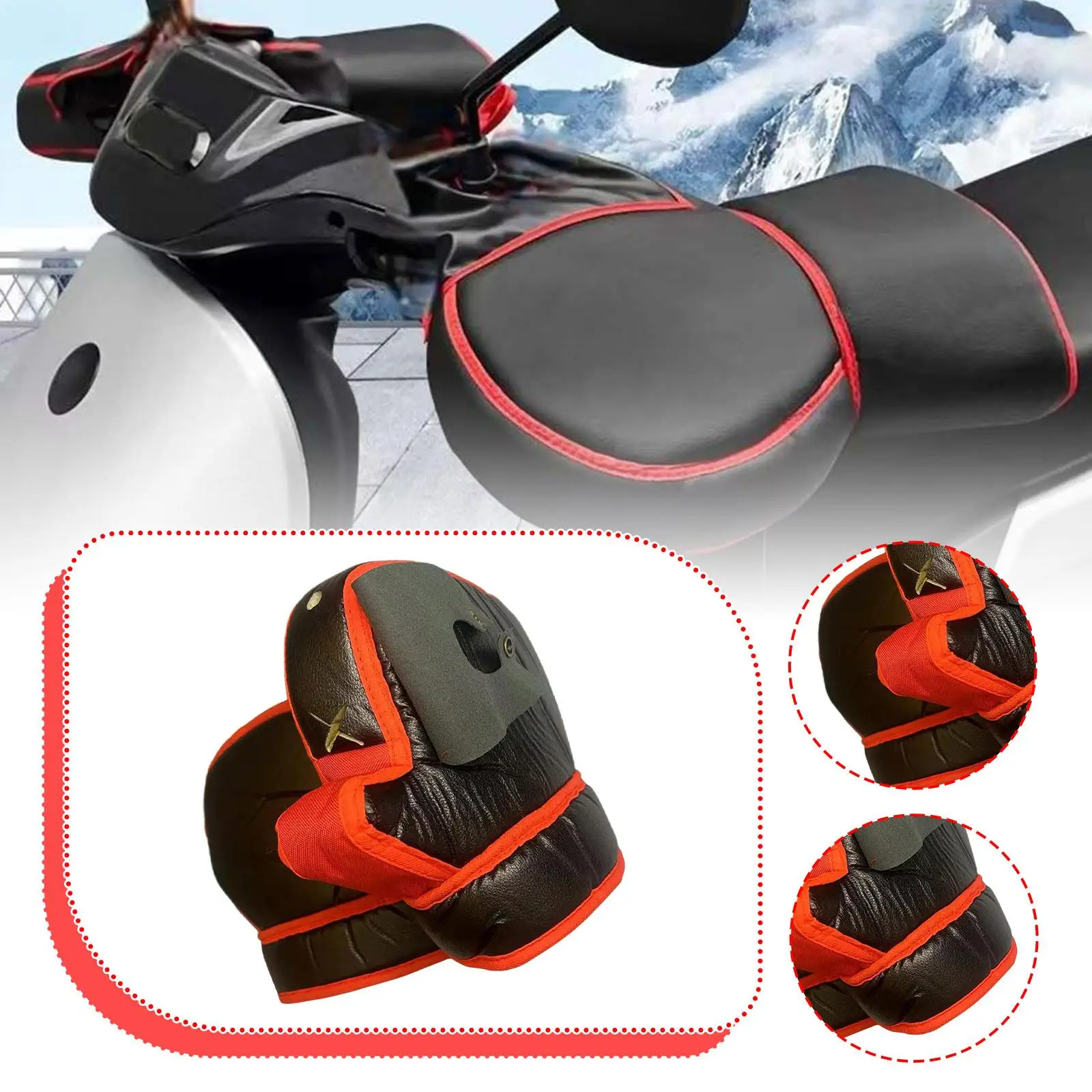 Electric Bicycle Handlebar Mittens Handle Covers Cycling Accessories Lightweight Windproof Gloves Motorcycle Handlebar Muffs
Electric Bicycle Handlebar Mittens Handle Covers Cycling Accessories Lightweight Windproof Gloves Motorcycle Handlebar Muffs