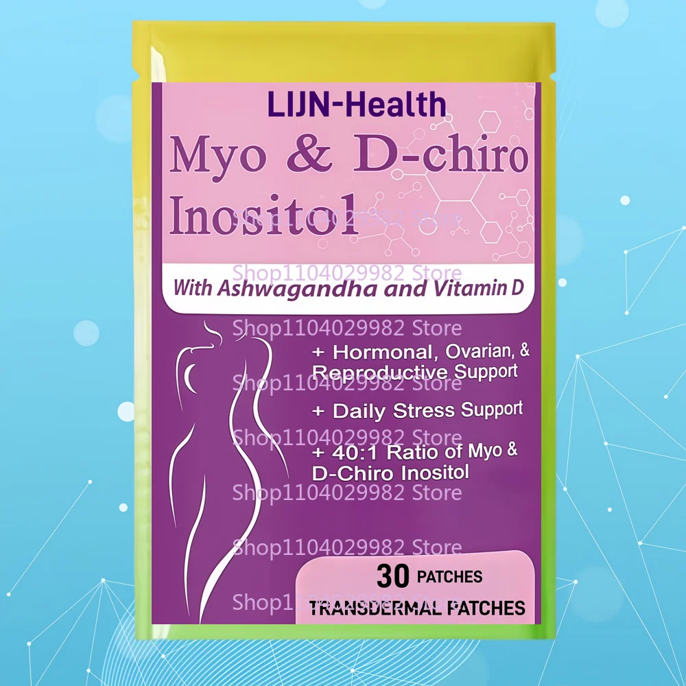 30 Patches Myo & D-chiro Inositol Transdermal Patches Balance Emotional & Physiological Health,Relaxation
30 Patches Myo & D-chiro Inositol Transdermal Patches Balance Emotional & Physiological Health,Relaxation