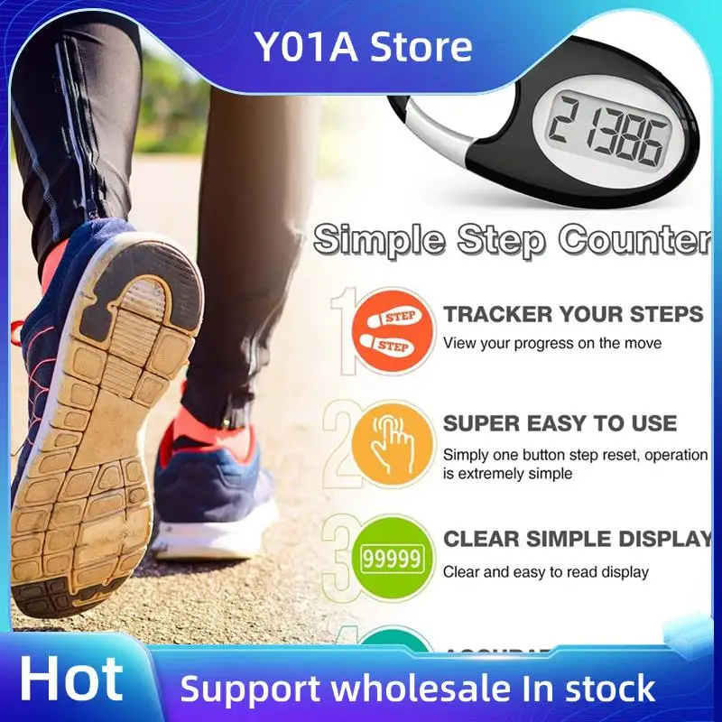 Y01A Mini Digital Pedometer 3D Walking Step Counter For Outdoor Sports Running Kids Men Women Walking Tracker
Y01A Mini Digital Pedometer 3D Walking Step Counter For Outdoor Sports Running Kids Men Women Walking Tracker