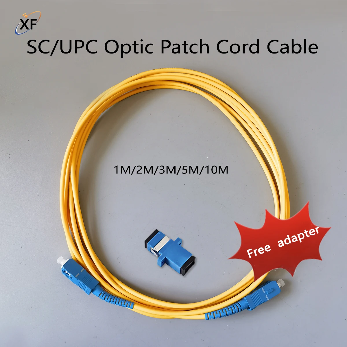 Special Offer SC/UPC-SC/UPC Fiber Optic Patch Cord 1M/2M/3M/5M/10M Extension Cable Indoor Use With Free SC Adapter
Special Offer SC/UPC-SC/UPC Fiber Optic Patch Cord 1M/2M/3M/5M/10M Extension Cable Indoor Use With Free SC Adapter