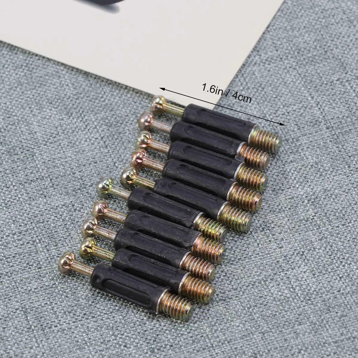 10 Sets Furniture Connectors Sturdy Pre Inserted Nuts Dowels Fastening Side Connecting Wood Office Cabinet Cupboard
10 Sets Furniture Connectors Sturdy Pre Inserted Nuts Dowels Fastening Side Connecting Wood Office Cabinet Cupboard