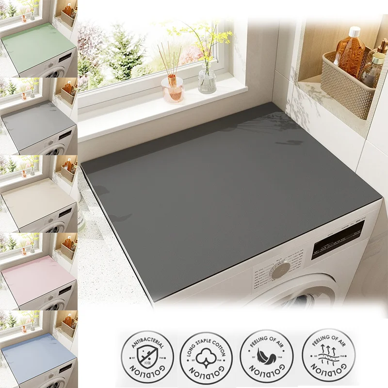 Solid Color Dust Cover Washing Machine Pad Kitchen Drain Mat Microwave Oven Cover Table Mat Waterproof Anti-Slip Home Decor
Solid Color Dust Cover Washing Machine Pad Kitchen Drain Mat Microwave Oven Cover Table Mat Waterproof Anti-Slip Home Decor