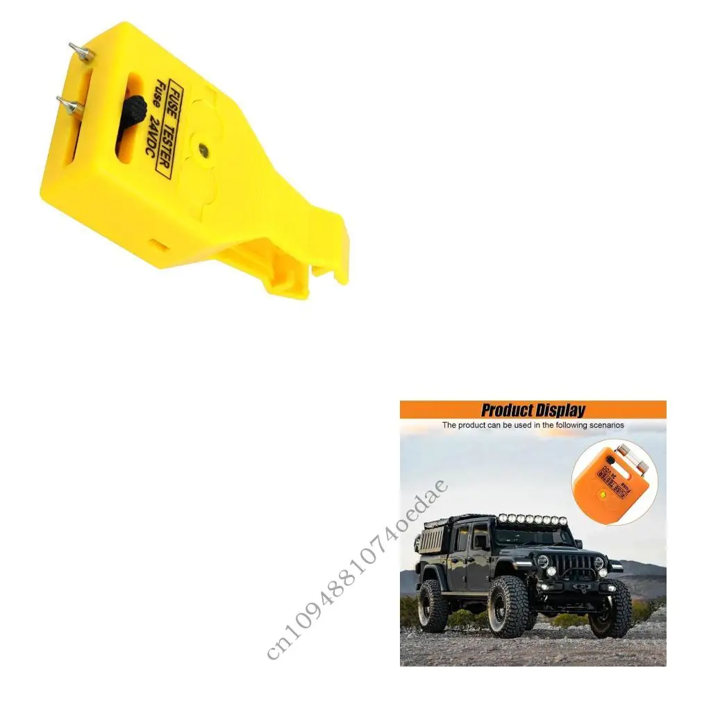 12V 24V Fuses Tester And Remover For Automotive Use ABS Construction Easy Operation
12V 24V Fuses Tester And Remover For Automotive Use ABS Construction Easy Operation