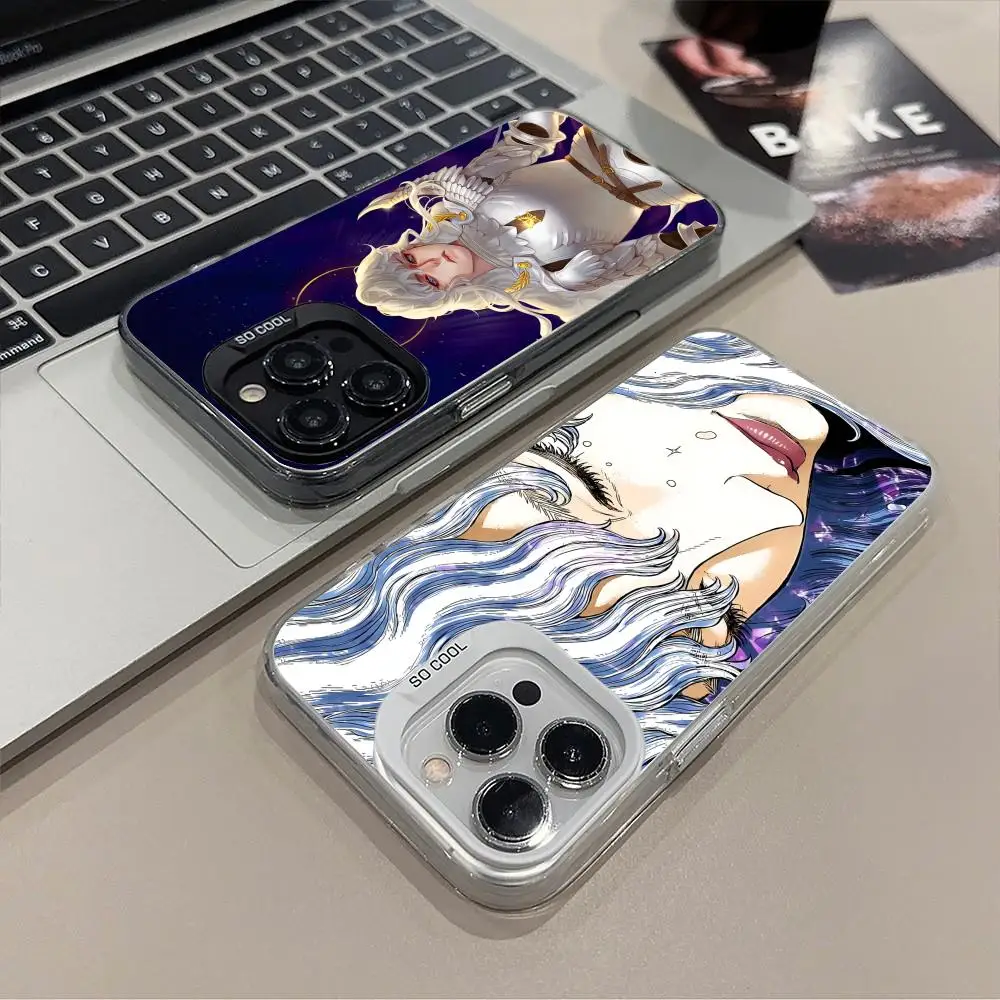 Anime Griffith Phone Case for iPhone 17 16 15 14 13 12 11 X XR XS Air Pro Max Plus Black Colorful Silver Cover
Anime Griffith Phone Case for iPhone 17 16 15 14 13 12 11 X XR XS Air Pro Max Plus Black Colorful Silver Cover