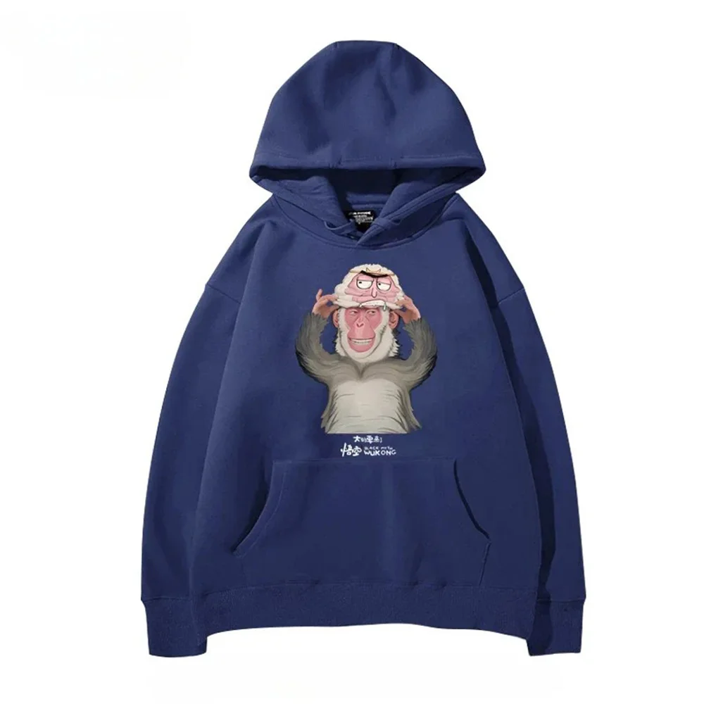 Black Myth Monkey King Game Big come men's long sleeve fall hoodie loose casual long sleeve clothes men's and women's hoodies
Black Myth Monkey King Game Big come men's long sleeve fall hoodie loose casual long sleeve clothes men's and women's hoodies