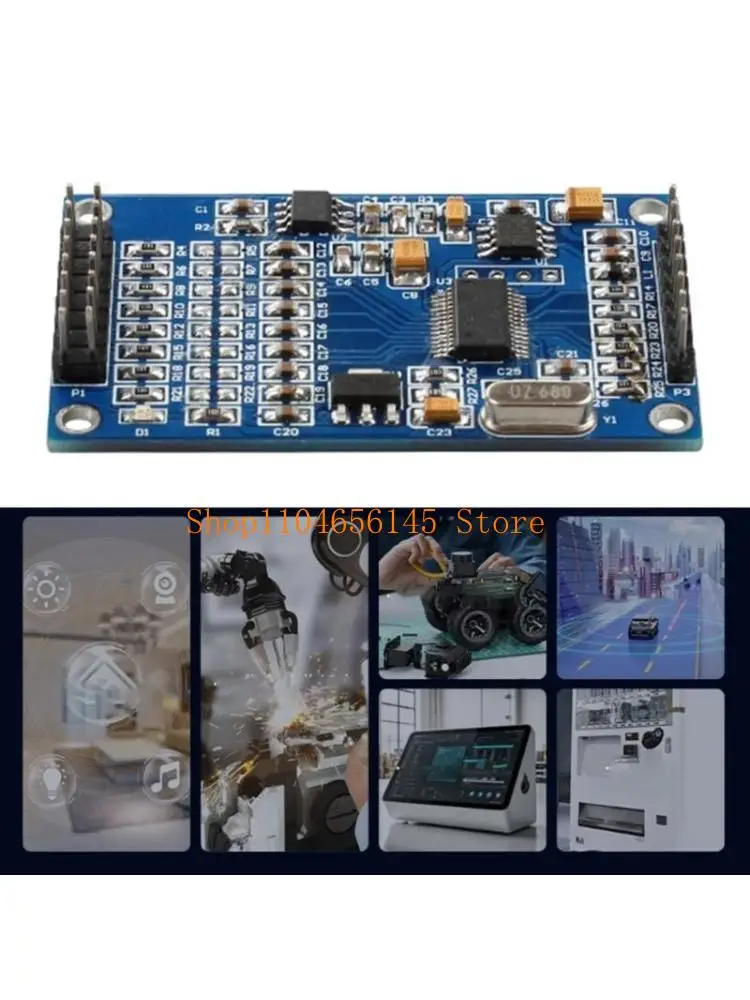 5asd ADS1256 8-канальный 24-битный модуль АЦП с чипом TI ADS1256IDB для встраиваемых систем и промышленной автоматизации
5asd ADS1256 8-канальный 24-битный модуль АЦП с чипом TI ADS1256IDB для встраиваемых систем и промышленной автоматизации