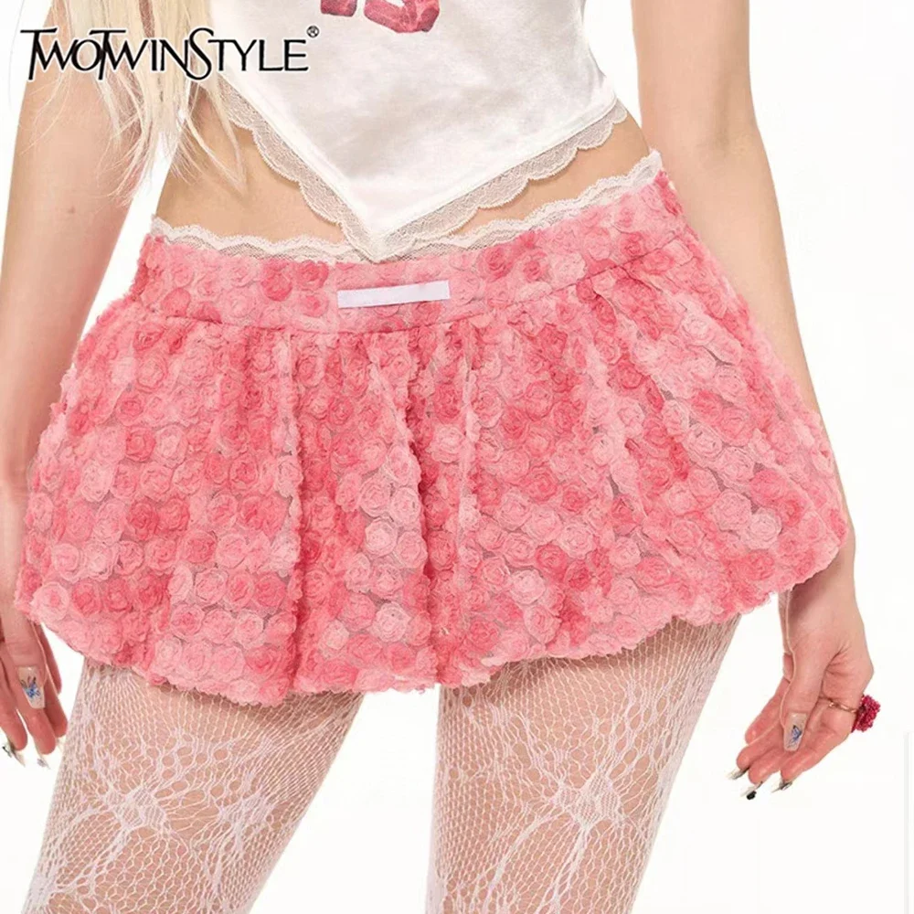 TWOTWINSTYLE однотонные утягивающие мини-юбки с аппликацией для женщин, мини-платье с высокой талией, женская мода, новинка
TWOTWINSTYLE однотонные утягивающие мини-юбки с аппликацией для женщин, мини-платье с высокой талией, женская мода, новинка