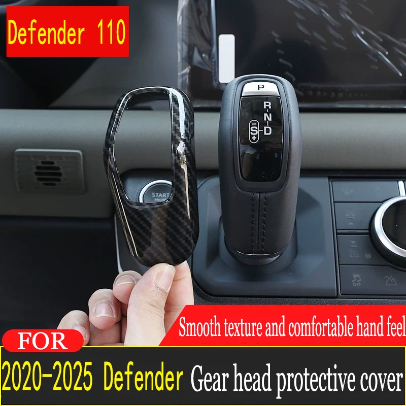 FOR 2020-2025 Land Rover Defender 90 110 Gear Head Protective Cover Carbon Fibre Automotive Interior Modification
FOR 2020-2025 Land Rover Defender 90 110 Gear Head Protective Cover Carbon Fibre Automotive Interior Modification