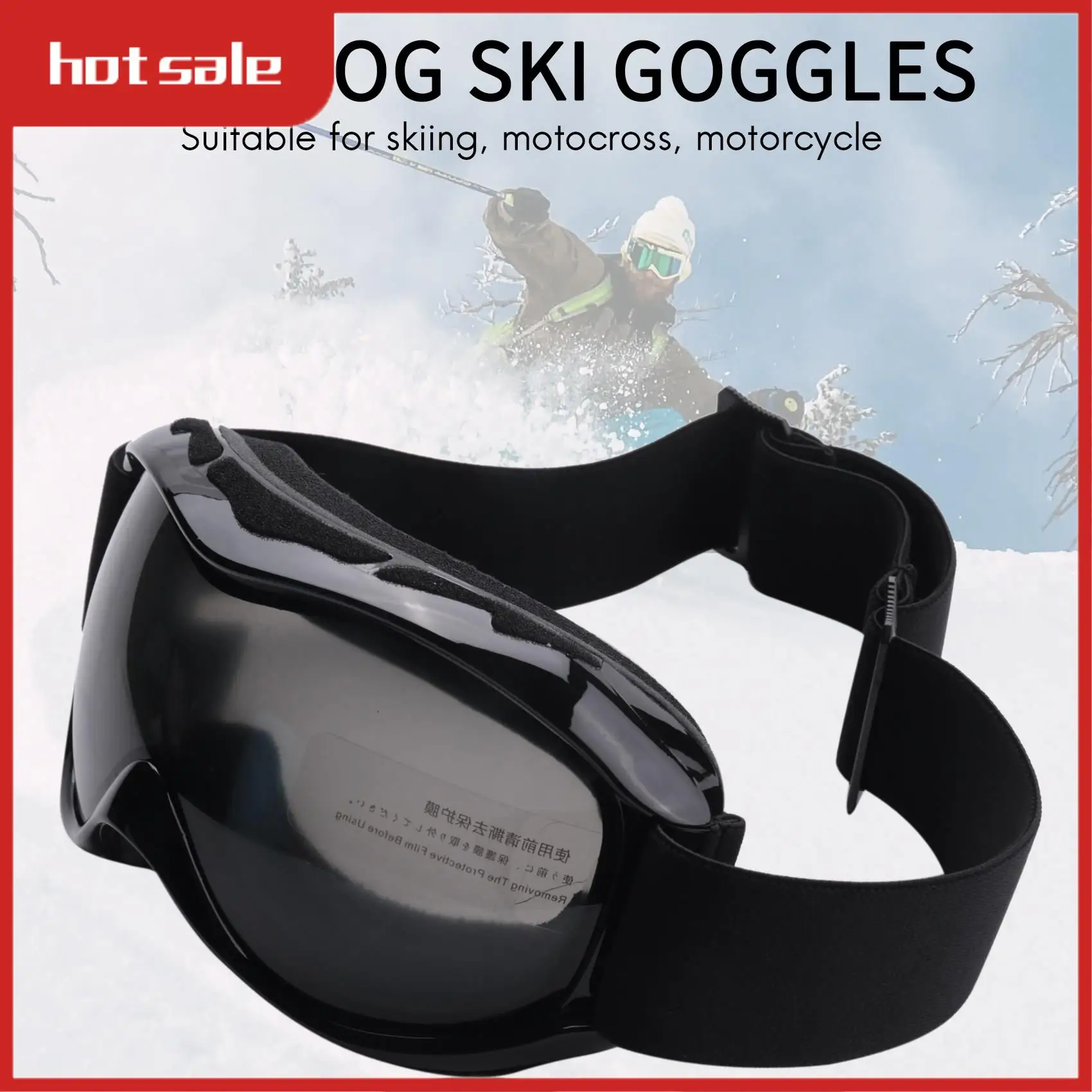 AC22-Adult Snowboard Ski Goggles Anti-Fog UV400 Skiing Sunglasses Plated Motocross Glasses For Men Women
AC22-Adult Snowboard Ski Goggles Anti-Fog UV400 Skiing Sunglasses Plated Motocross Glasses For Men Women