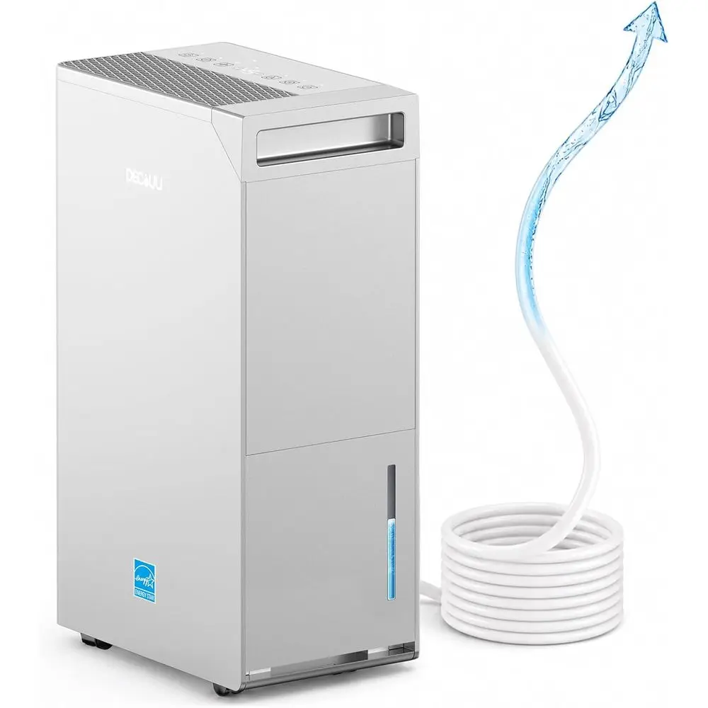 5000 Sq.t Energy Star Most Eicient 2024 uiier with Pump,Max 100 Pint uiier or Basement with Drain Hose,Intelligent Huity Control
5000 Sq.t Energy Star Most Eicient 2024 uiier with Pump,Max 100 Pint uiier or Basement with Drain Hose,Intelligent Huity Control