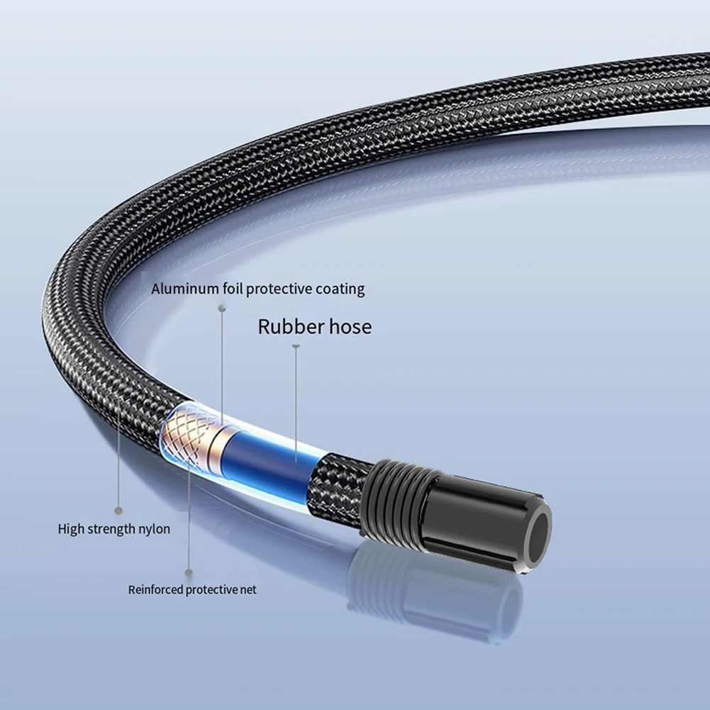 150PSI Portable Car Inflator Pump with LED Light Car Tire Inflator Digital Display Electric Air Pump for Automobile Bicycle Ball
150PSI Portable Car Inflator Pump with LED Light Car Tire Inflator Digital Display Electric Air Pump for Automobile Bicycle Ball