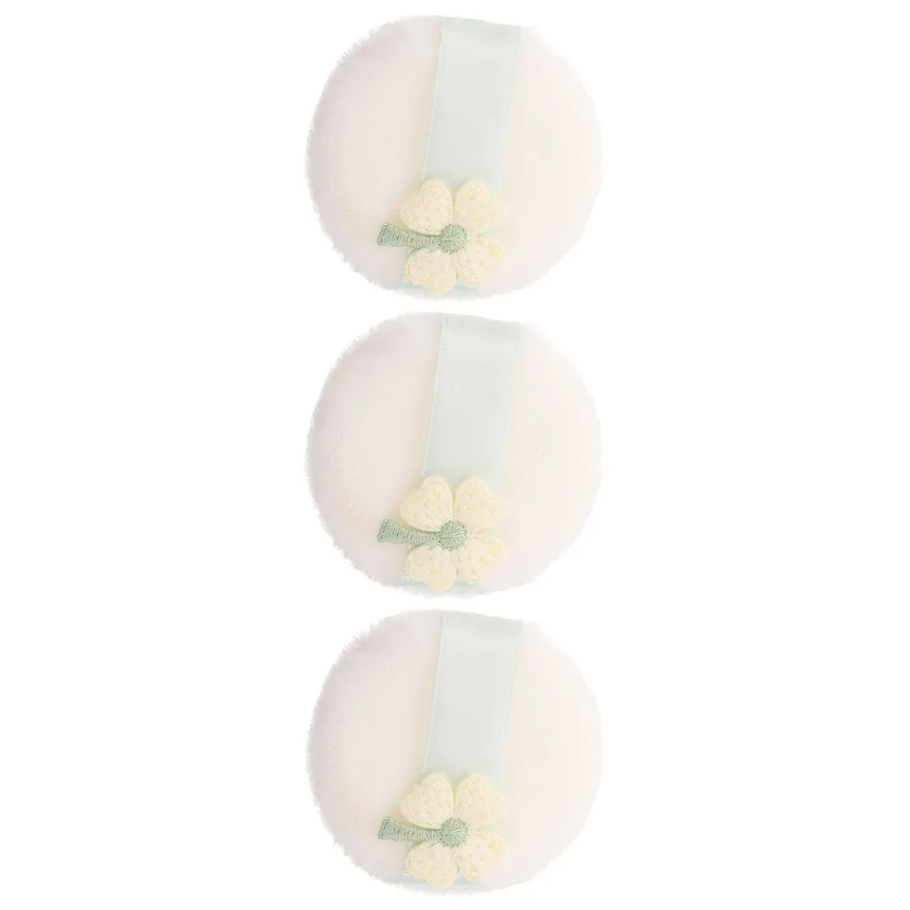 3pcs Powder Puff Large Soft Round Makeup Applicator For Loose Powder Washable Reusable Facial Puff Foundation Blending Tool
3pcs Powder Puff Large Soft Round Makeup Applicator For Loose Powder Washable Reusable Facial Puff Foundation Blending Tool