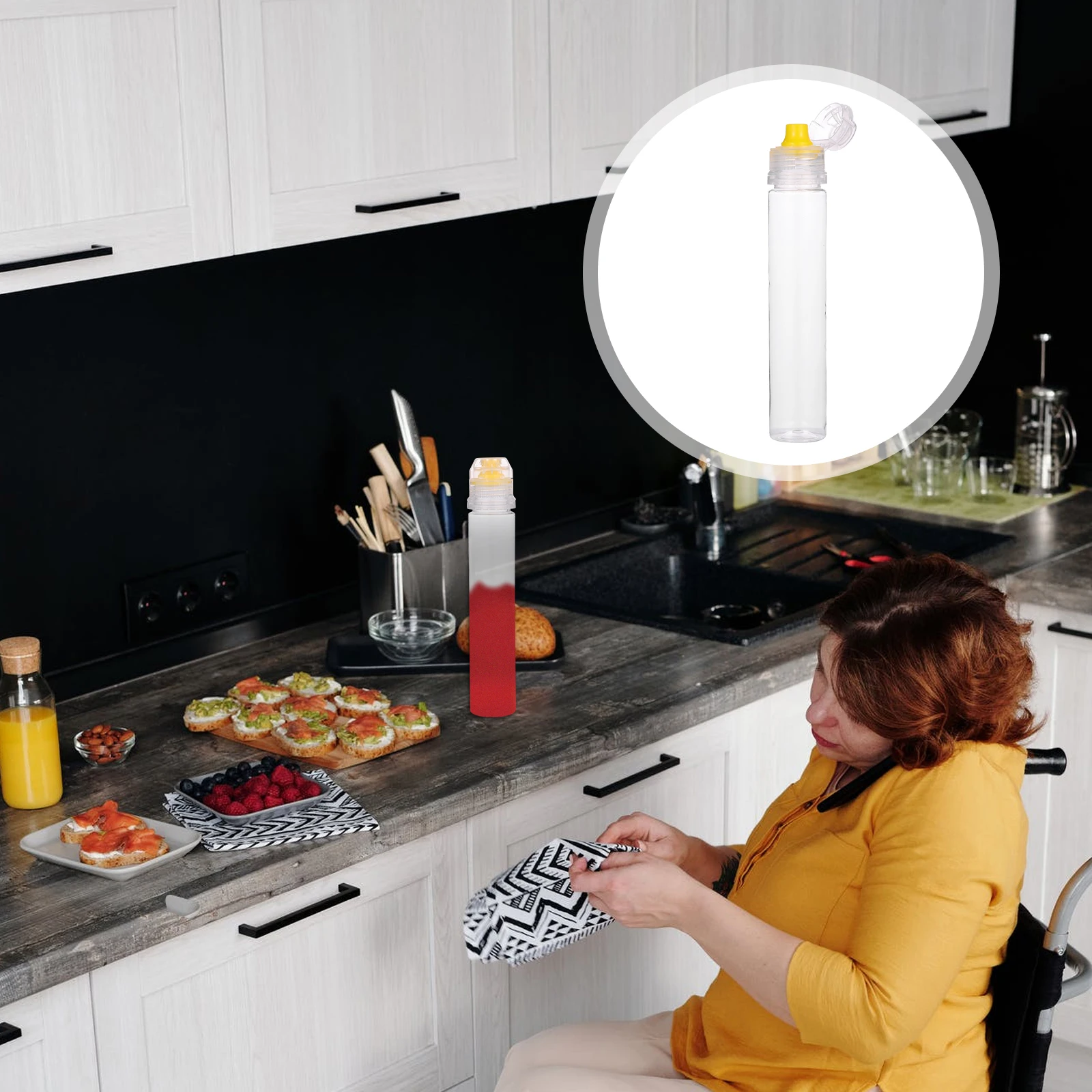 10 Pcs Pet Plastic Extrusion Bottles Kitchen Storage Reusable Jam Subpackaging Leak Proof Honey Sauce Transparent Containers
10 Pcs Pet Plastic Extrusion Bottles Kitchen Storage Reusable Jam Subpackaging Leak Proof Honey Sauce Transparent Containers