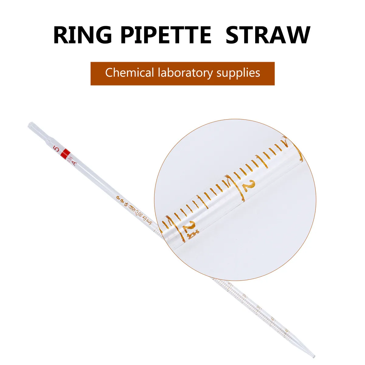 4Pcs High-Quality Glass Pipettes Accurate Fluid Transfer for Lab Experiments Ring Pipette Experimental Straw
4Pcs High-Quality Glass Pipettes Accurate Fluid Transfer for Lab Experiments Ring Pipette Experimental Straw
