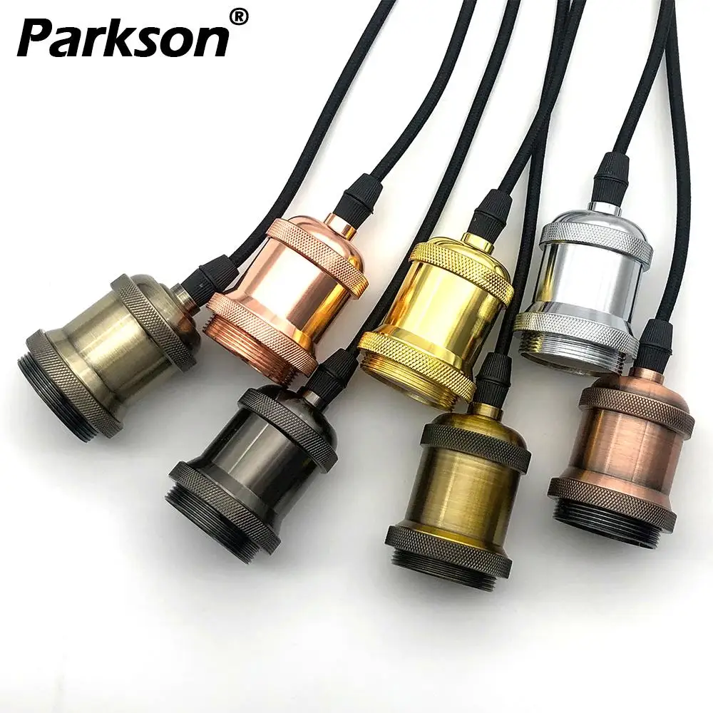 Retro Vintage E27 Lamp Holder Bulb Socket Pendant Light Screw Bulb base Aluminum Light Industrial For Edison Lamp Bulb
Retro Vintage E27 Lamp Holder Bulb Socket Pendant Light Screw Bulb base Aluminum Light Industrial For Edison Lamp Bulb