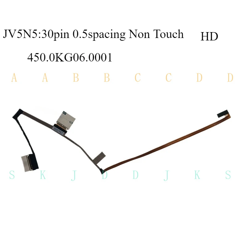 M LCD Cable for Dell 7500 7501 0JV5N5 450.0KG06.0001 0HG05R 450.0KG07.0001
M LCD Cable for Dell 7500 7501 0JV5N5 450.0KG06.0001 0HG05R 450.0KG07.0001