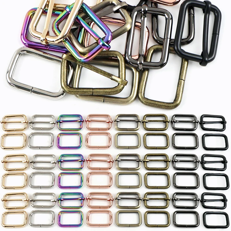 10/20Pcs 16-50mm Metal Bag Strap Ring Buckle Dog Leash Connect Pin Clasp Webbing Adjuster Loops Hook DIY Hardware Accessoies
10/20Pcs 16-50mm Metal Bag Strap Ring Buckle Dog Leash Connect Pin Clasp Webbing Adjuster Loops Hook DIY Hardware Accessoies