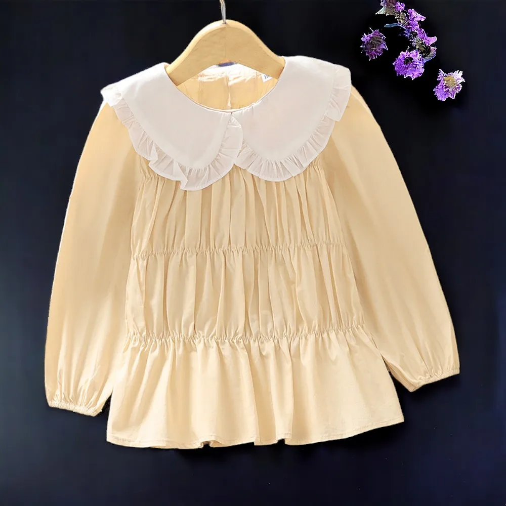 Kids Tops Outfits Yellow Shirts Girls Blouses Long Sleeve Teenagers Costumes Children Clothes Back to School 5 6 7 9 10 12 Years
Kids Tops Outfits Yellow Shirts Girls Blouses Long Sleeve Teenagers Costumes Children Clothes Back to School 5 6 7 9 10 12 Years