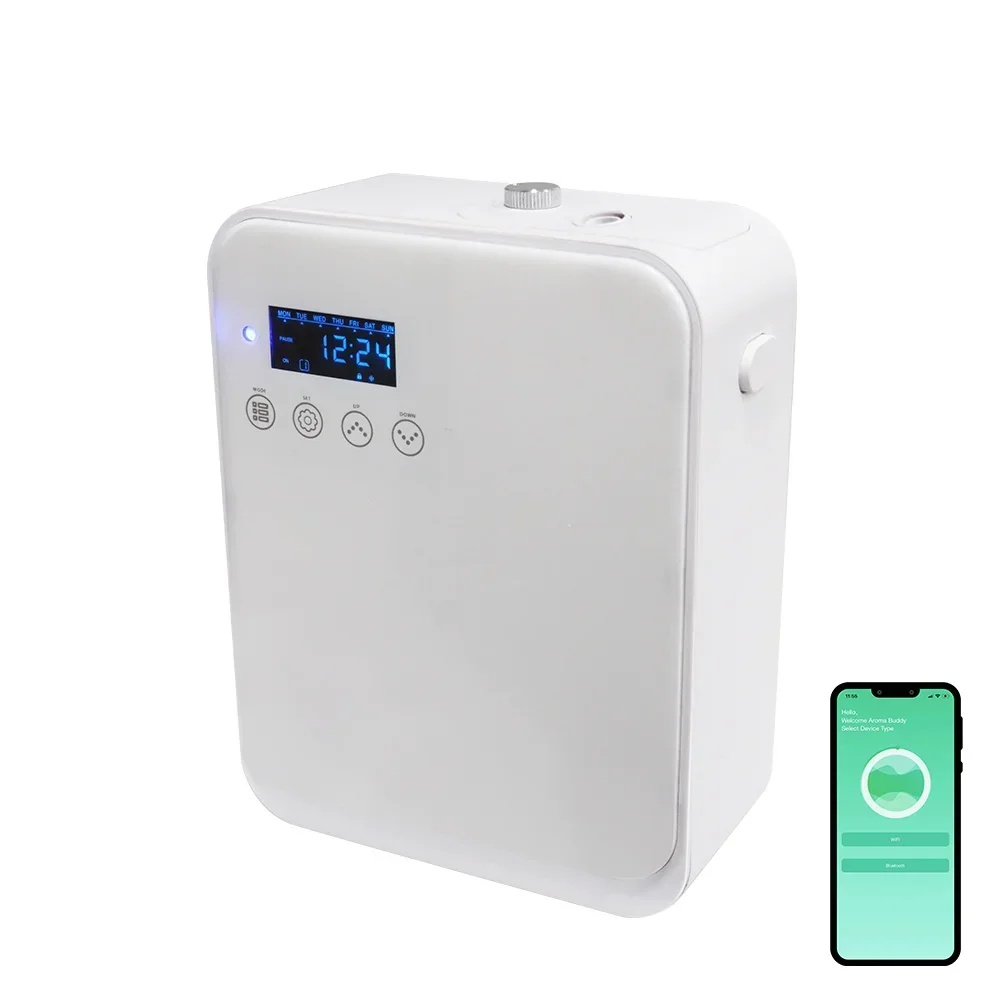New Design Customize Smart Timing Wall Mountable No Trace Commercial Scent Plastic Waterless Aroma Diffuser
New Design Customize Smart Timing Wall Mountable No Trace Commercial Scent Plastic Waterless Aroma Diffuser